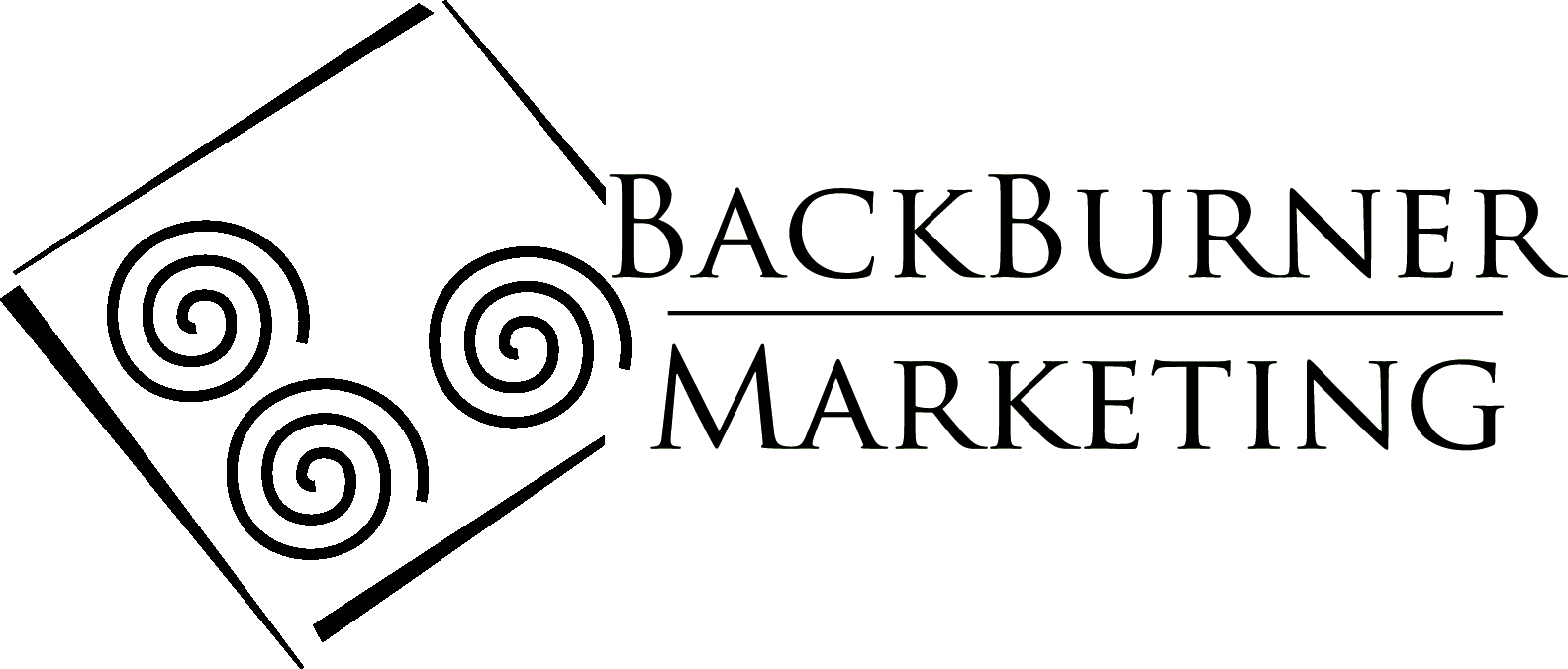 BackBurner Marketing logo b&w