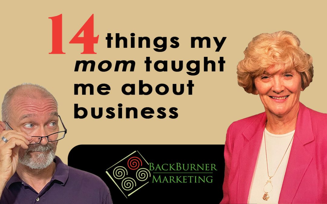 business lessons from mom